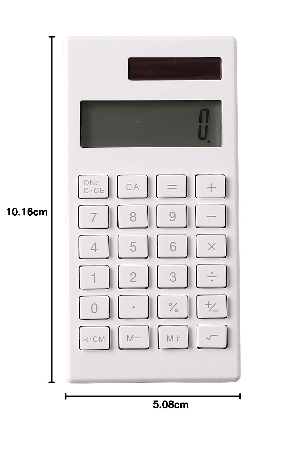 Amazon.co.jp: 無印良品の電卓 - 10桁 - ホワイト。 : 文房具