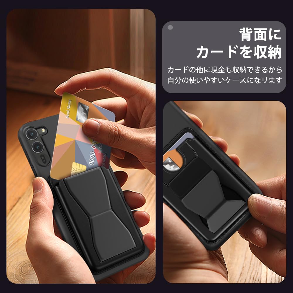 Amazon.co.jp: 対応 arrows Alpha F-51F ケース カード収納 スタンド