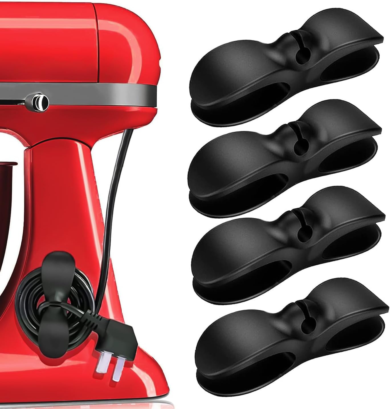 Cord Organizer for Kitchen Appliances, 6 Pack Appliance Cord Holder Cord Keeper Cord