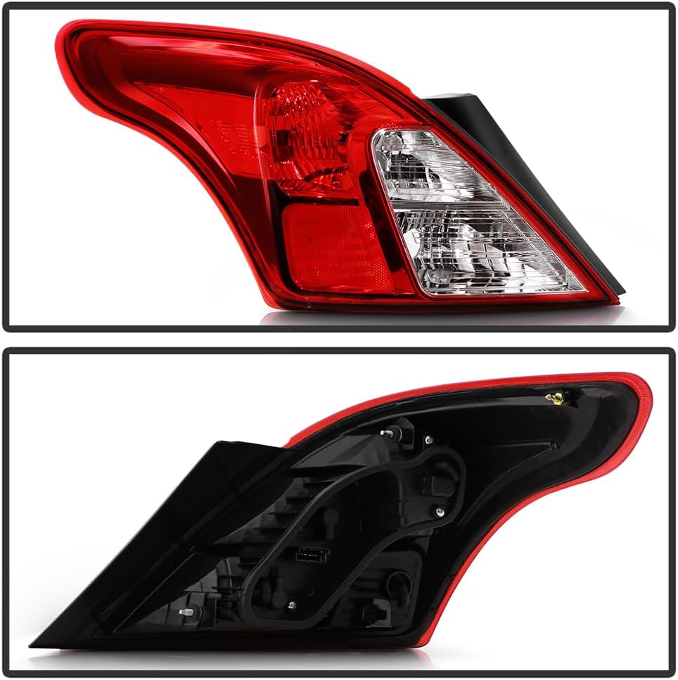 KEEKPO - For 2012-2019 Nissan Versa 4-Door Sedan Factory Style Tail Lights Brake Lamps Pair Set Replacement Left+Right