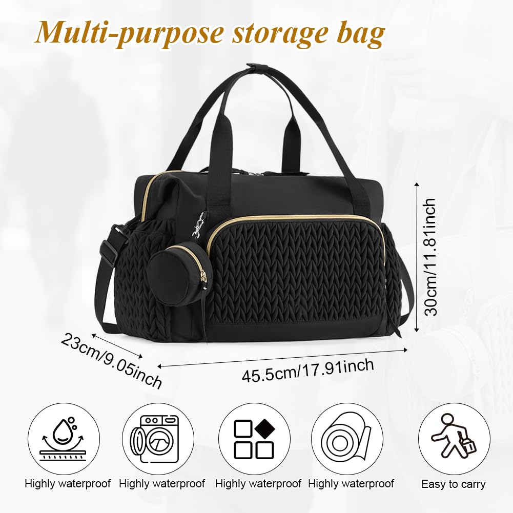 Sac à langer multifonctionnel avec étui à tétine, grande capacité, pour maternité et bébé, voyage, sac à langer, plage