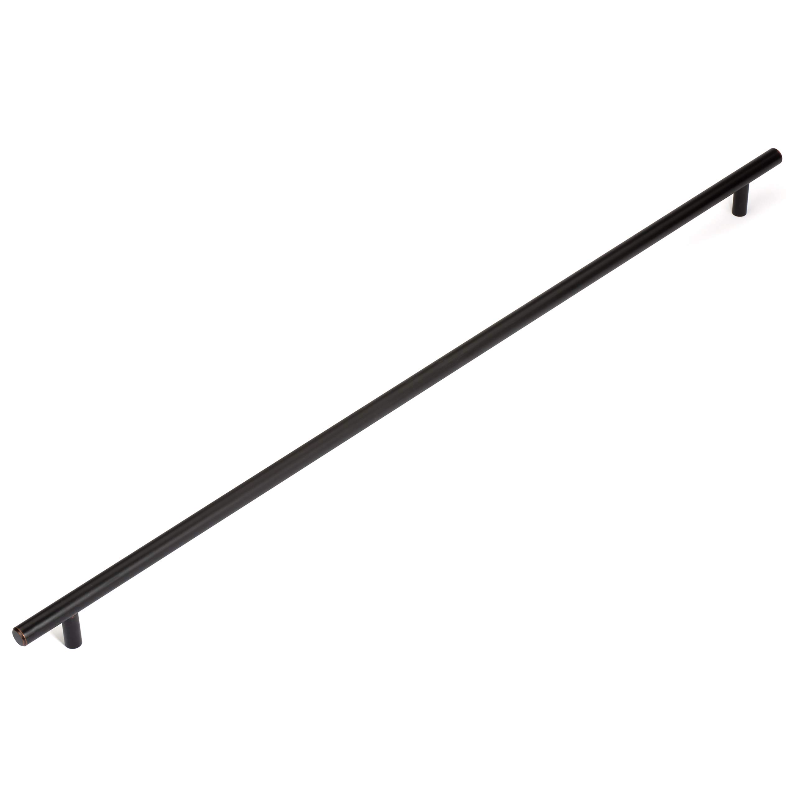 25" Long European Bar Style Cabinet Hardware Pulls Oil Rubbed Bronze (1 Pack)