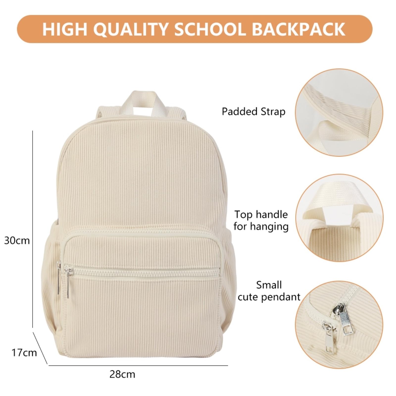 Zaino da Viaggio Zaino, Daypack Casual Leggero, per Viaggi Scolastici attività All'aperto Giornaliere
