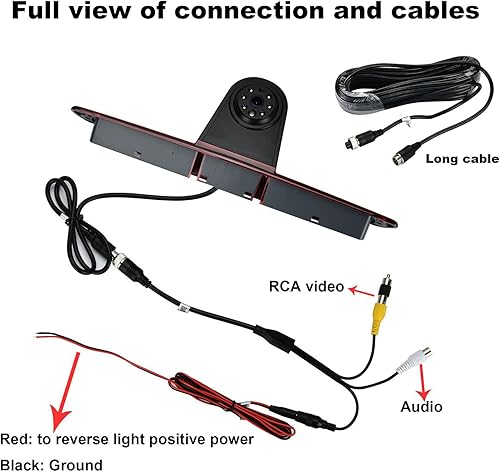 Miniatura 7 de Compatible Sprinter Luz de Freno Cámara de Respaldo Mercedes Sprinter 2014