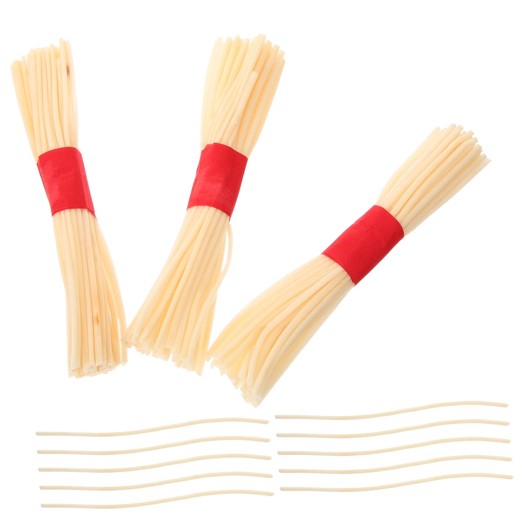 jojofuny 1200pcs Grass Oil Lamp Wick Lamp Oil Outdoor Candle Making Parts Lamp Supply Candle Making Supplies