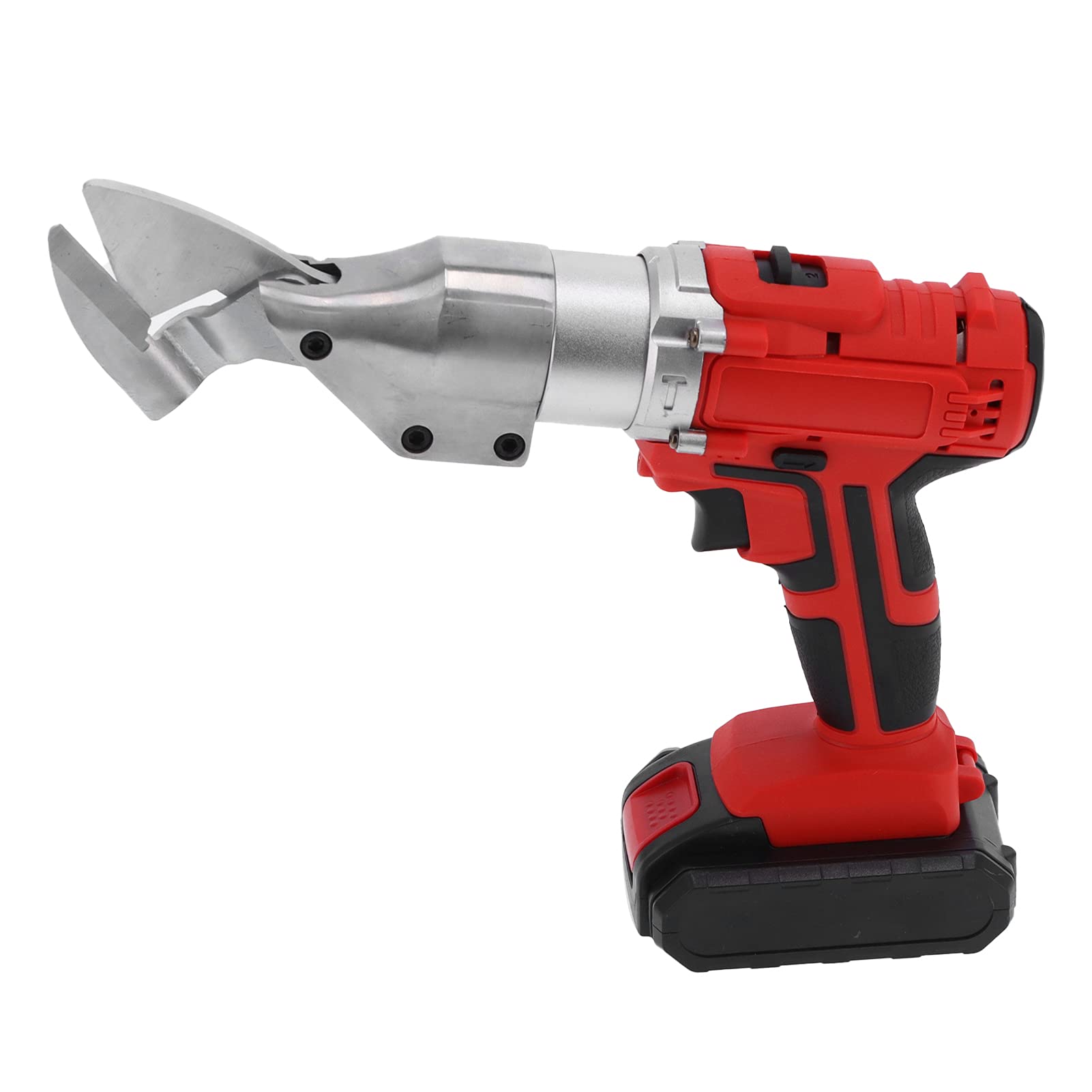 Cordless Electric Shears, Comfortable Grip Electric Metal Scissors 15000Mah Battery for Steel Cutting for Iron Sheet Cutting(U.S. regulations)