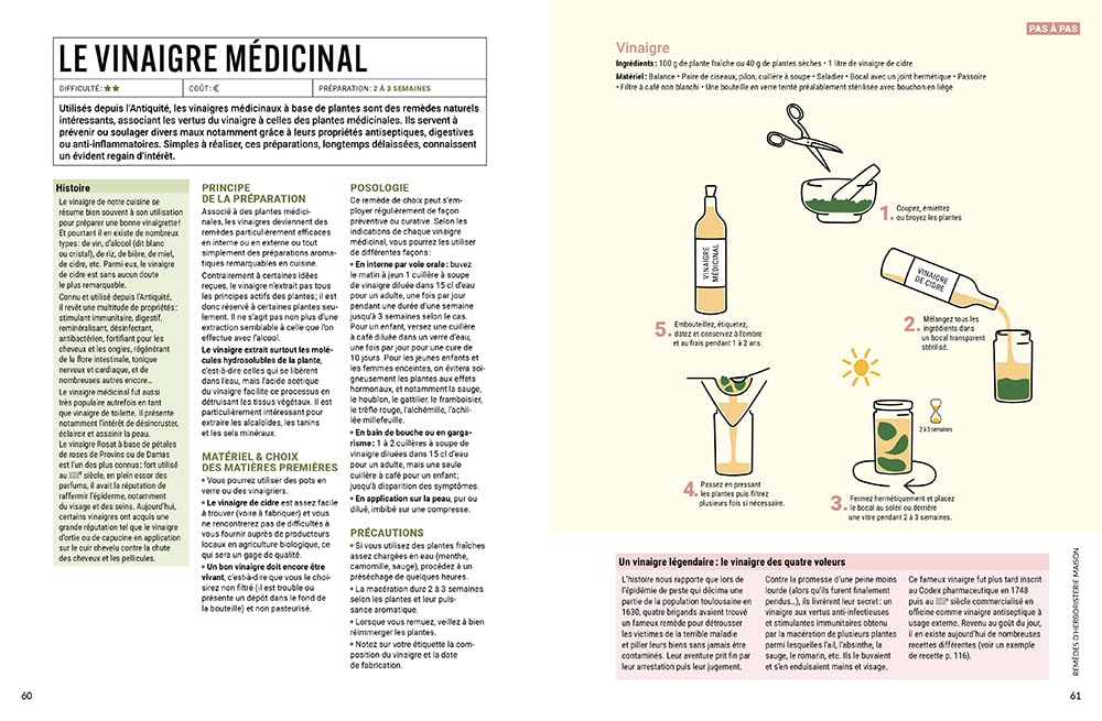 L'encyclopédie de l'herboristerie - 160 plantes médicinales, 700 remèdes à faire soi-même, 25 préparations de base · Identifier, cueillir, préparer, ... et soulager tous les maux du quotidien
