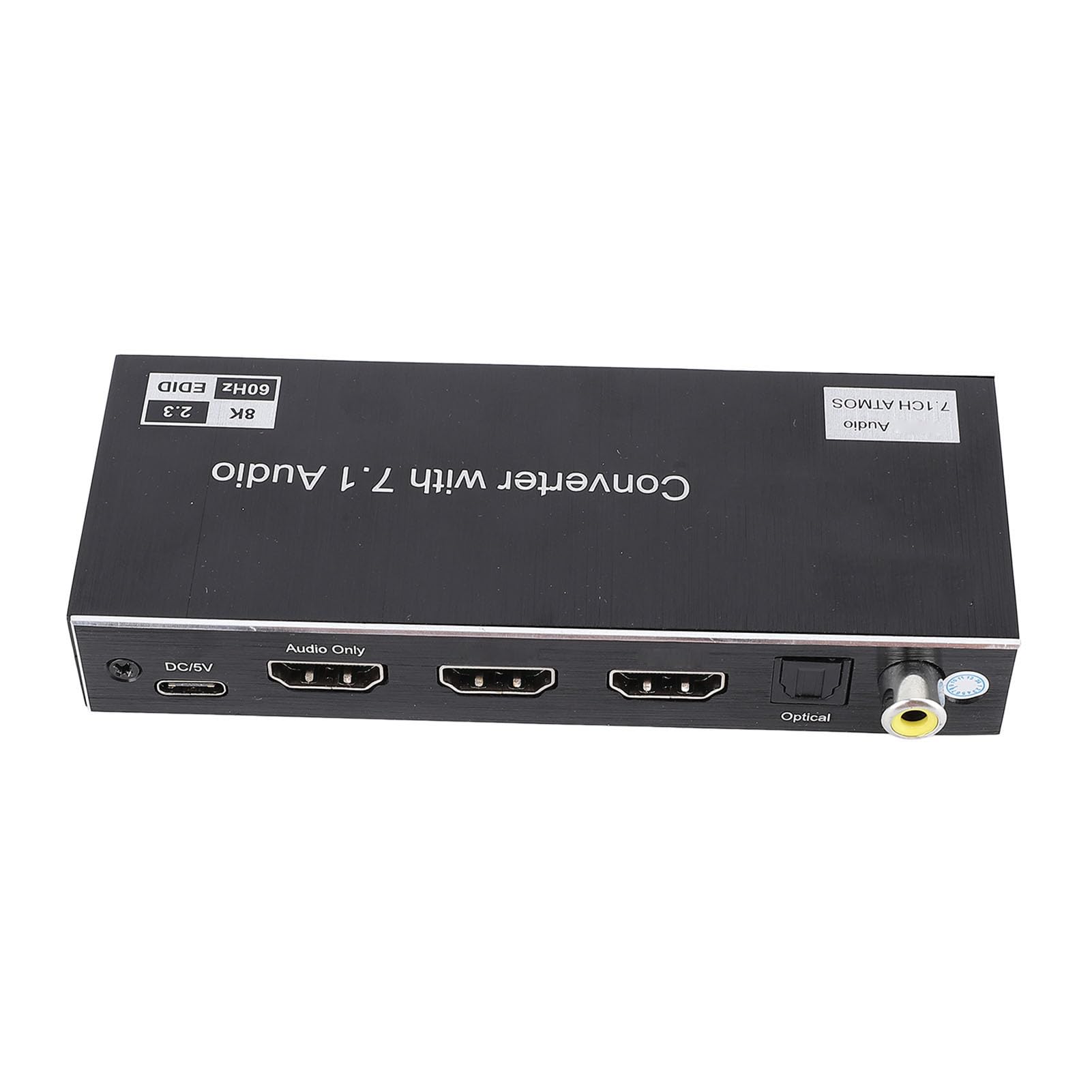 Divisor de Conmutador Multivisor HDMI 8K, Conmutador Multivisor HDMI sin Costuras 1 en 2 Salidas con Control Remoto IR, 4K 120 Hz para Cámaras de Seguridad, HDTV, PC, Proyectores