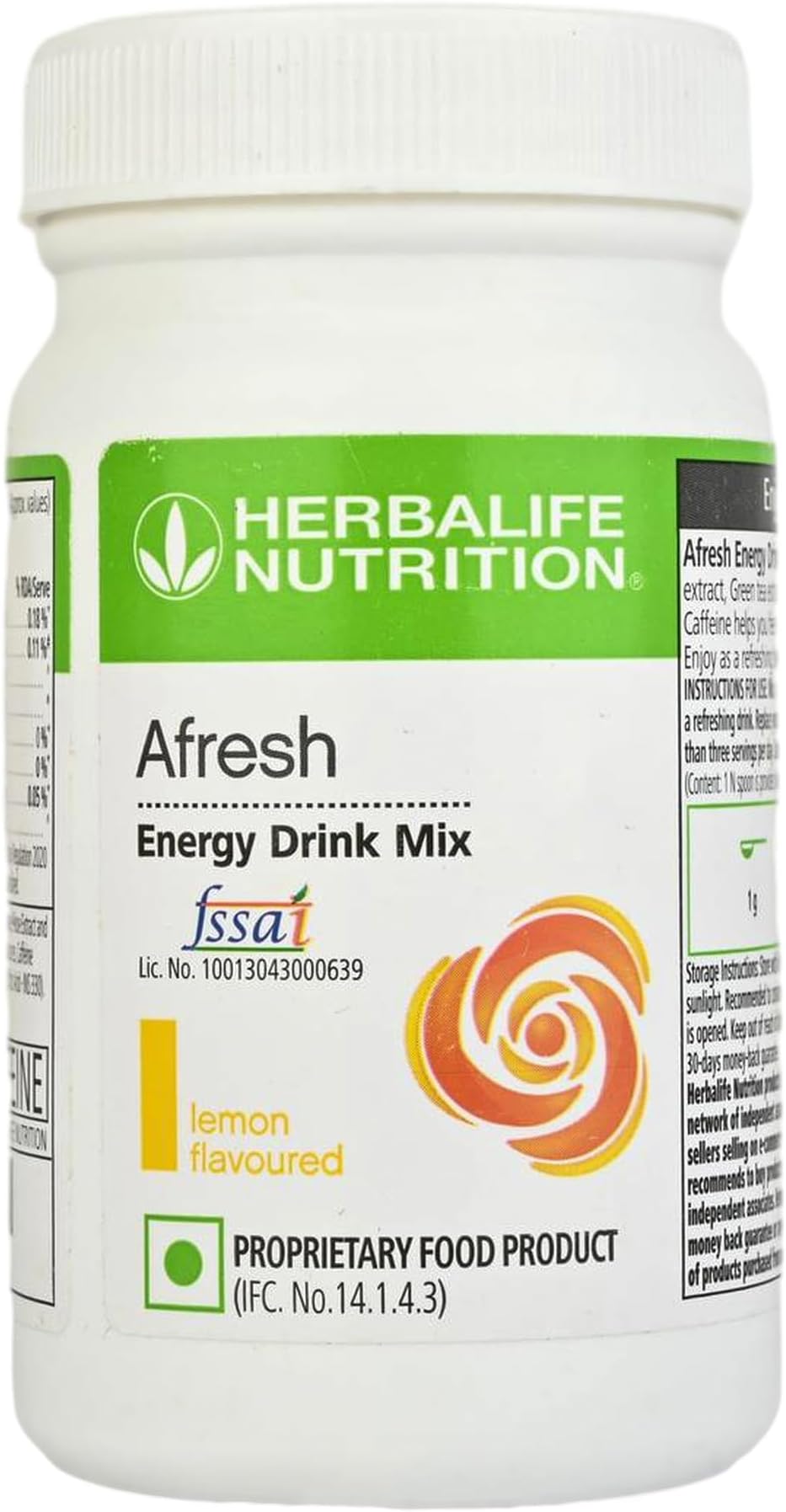 Herbalife Afresh Energy Drink Mix - 50 g (Lemon)