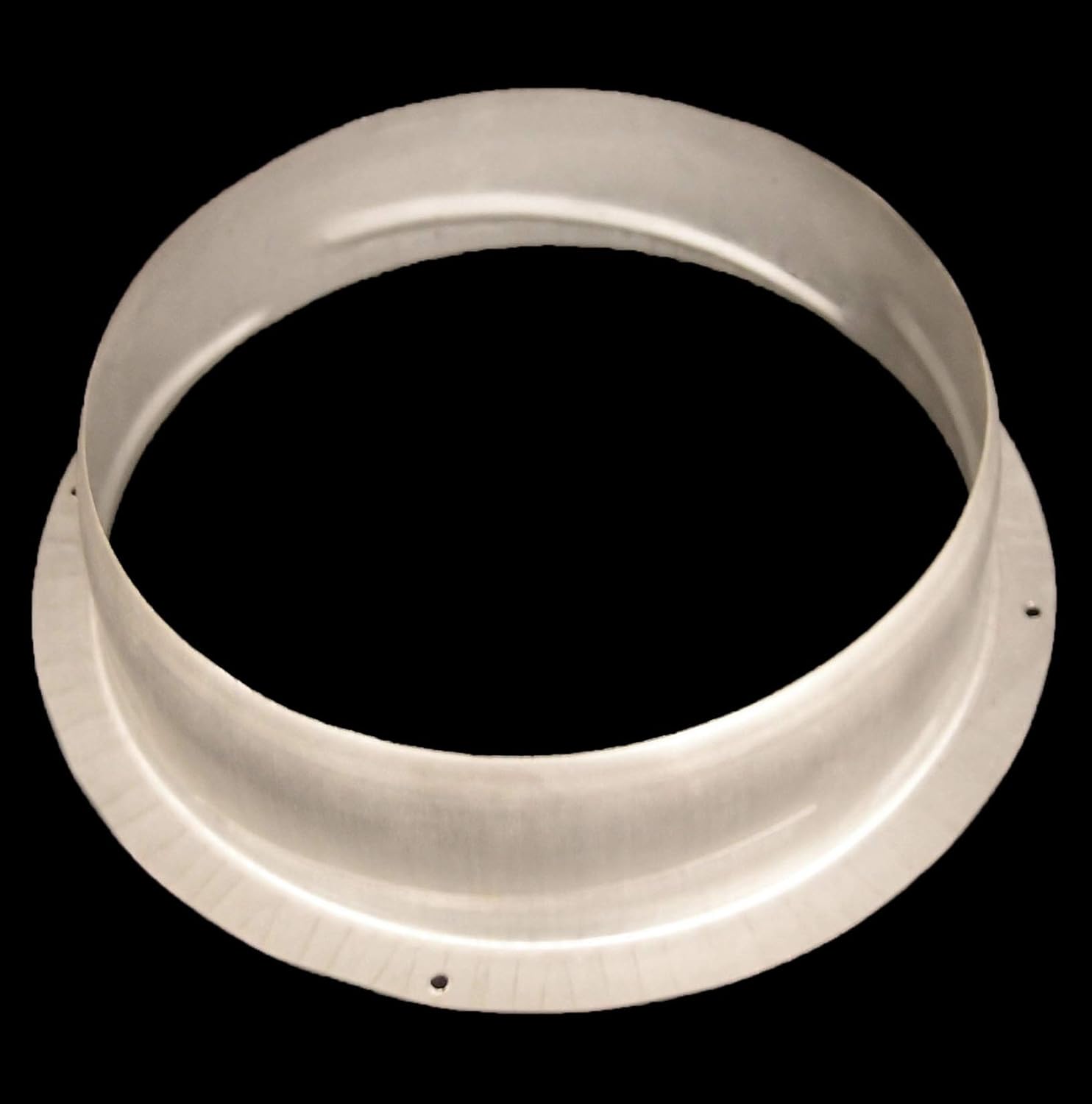 8" Round Return Air Vent Grille with Sponge Gasket and Mounting Frame - HVAC Vent Duct Register Cover [Outer Dimensions: 10"]