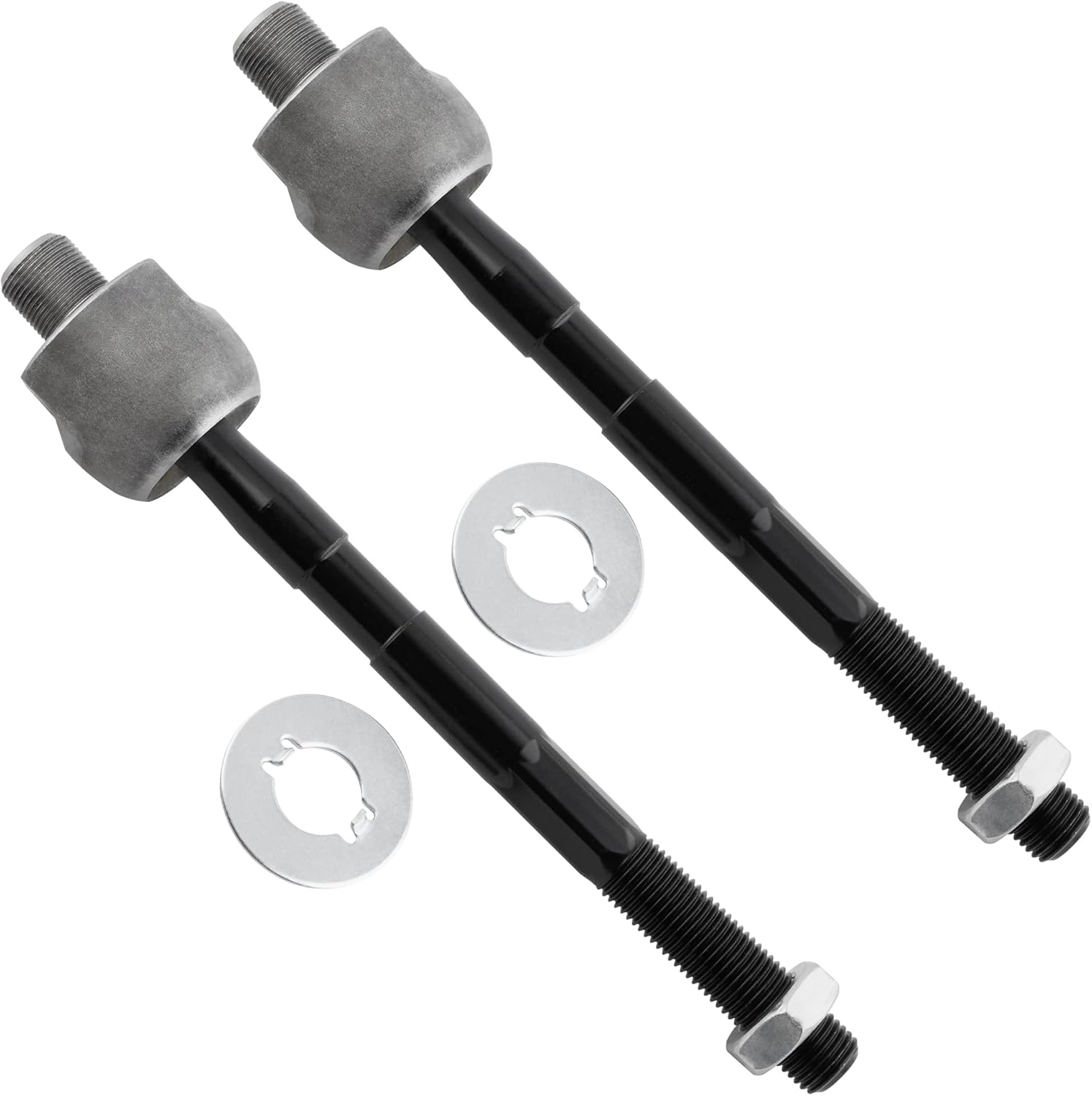 BOXI (Set of 4) Front Inner & Outer Tie Rod End Links Kit Fit for Suzuki Grand Vitara 1999 2000 2001 2002 2003 2004 2005 / for Suzuki XL-7 2002 2003 2004 2005 2006 | Replace ES800426 ES800427 EV467