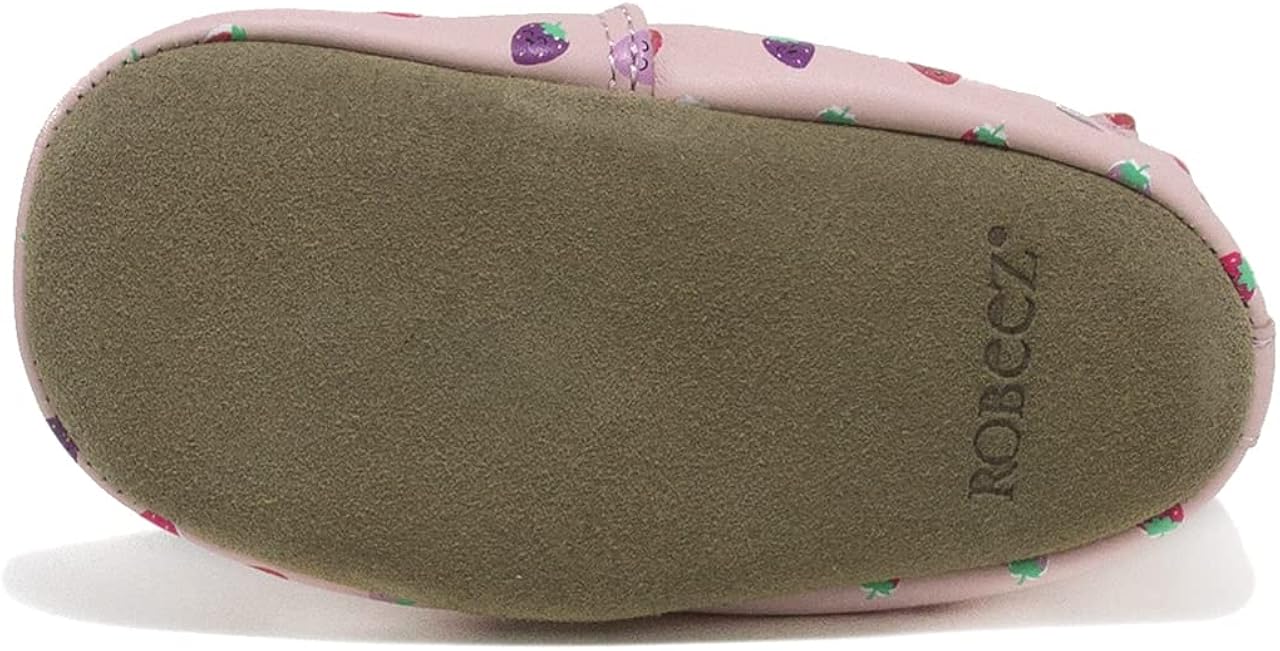  | Robeez Baby Girls and Unisex Soft Soles Slip-Resistant Crib Shoes Slippers for Infant and Toddler, 0-24 Months | Sneakers