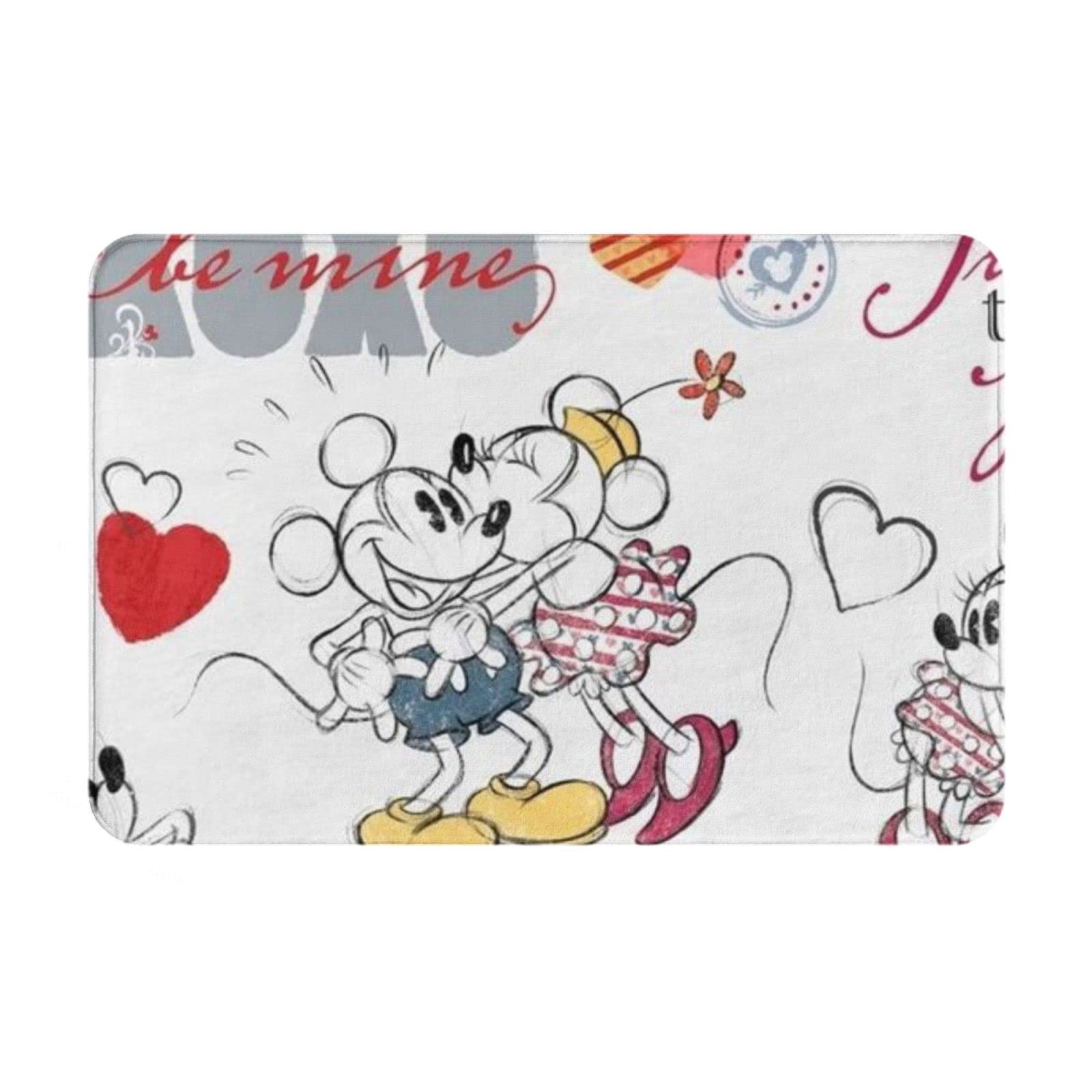 Amazon | かわいい ミッキーマウス ミニーマウス お風呂マット  