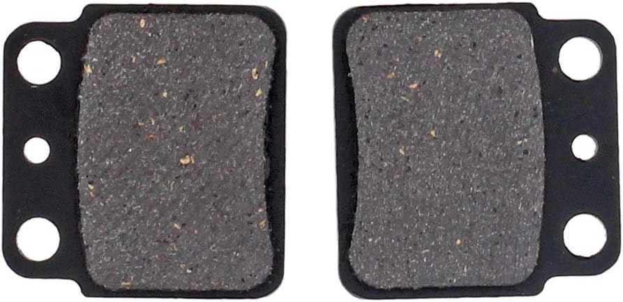 NICHE Brake Pad Kit for Suzuki Quadracer 450 69100-01810 59100-09870 59100-09860 Front Rear Semi-Metallic