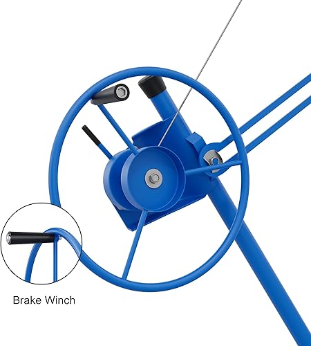 Miniatura 9 de Panel de elevación de paneles de yeso Panel de elevación de paneles de yeso de 16 'Elevador Jack Elevador Jack Rueda de rueda giratoria Sheetrock