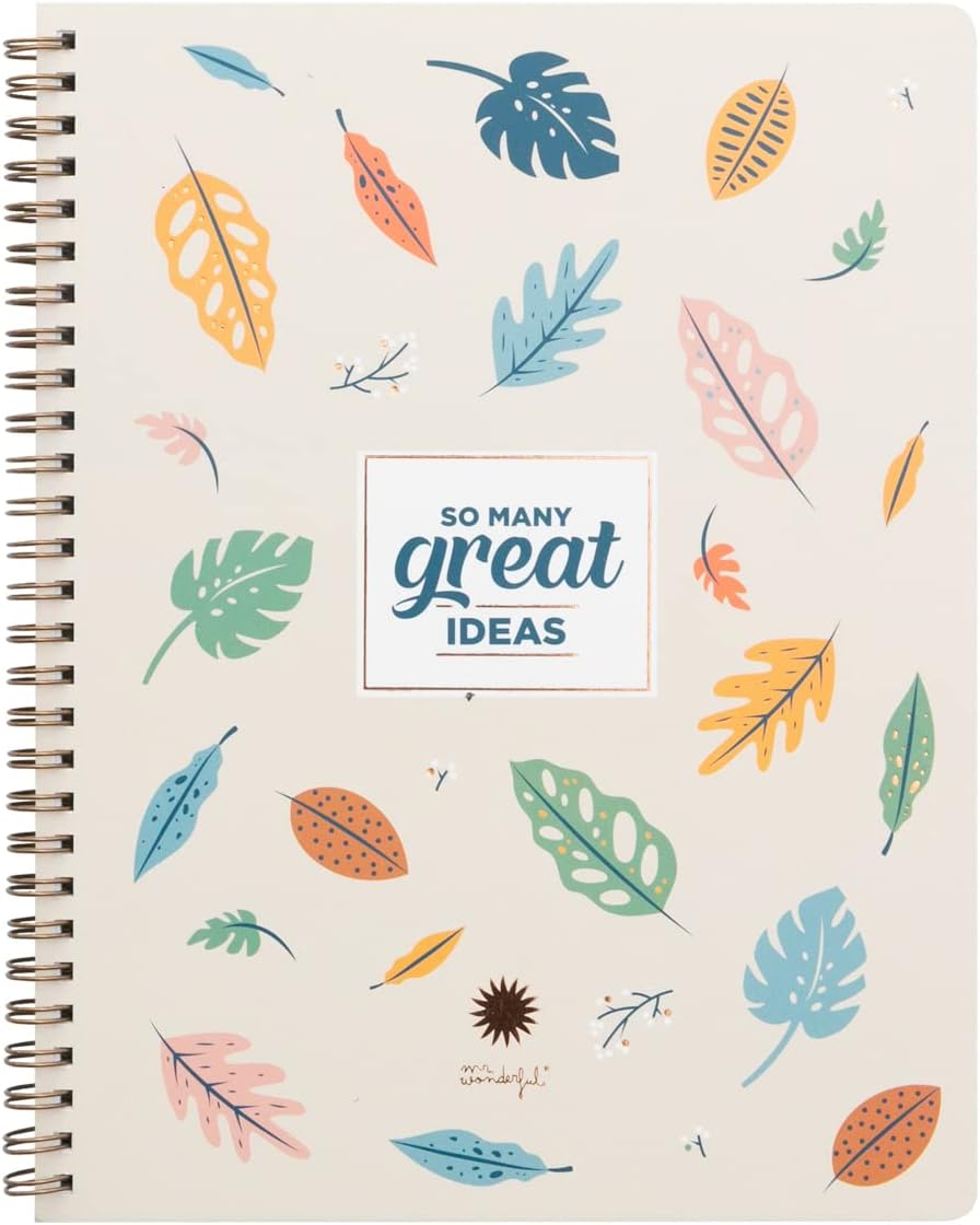 Mr. Wonderful A5 notebook - So many great ideas