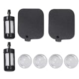 BG55 Air Filter with Fuel Filter Primer Bulb for Stihl BG45 BG46 BG55 BG65 BG85 BR45C SH55 SH85 Blower Replaces 42291201800 Stens 100-739