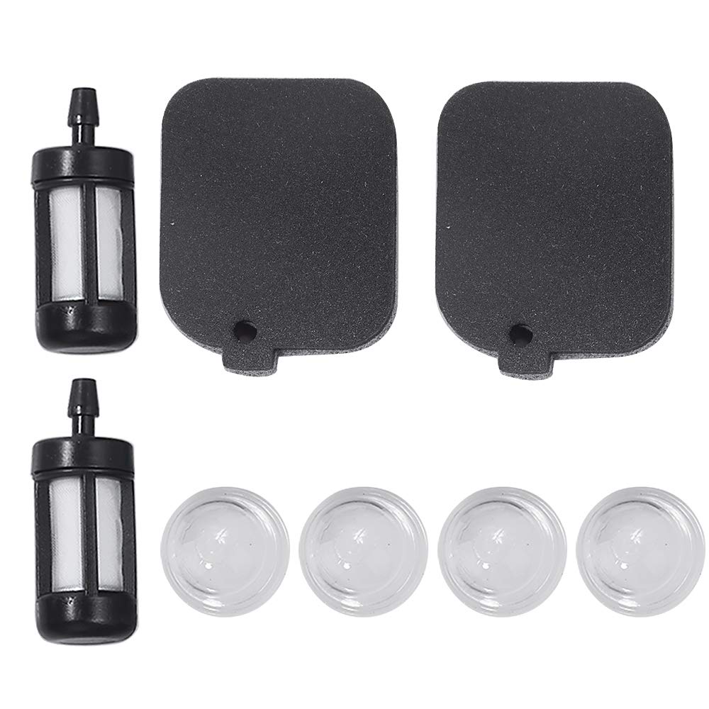Air Filter Primer Bulb Fuel Filter Kit Replacement for Stihl Leaf Blower BG45 BG46 BG55 BG65 BG85 BR45C SH55 SH85
