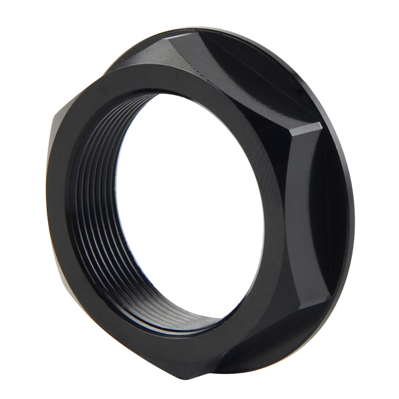 Niccnc Dirección Stem Top Yoke Nut/Fit For Hon.DA CR125R CR250R 2001-2007 CRF250R CRF450R 2004-2018 CRF250X CRF450X 2005-2017 Durable and Cost-Effective (Color : Black)