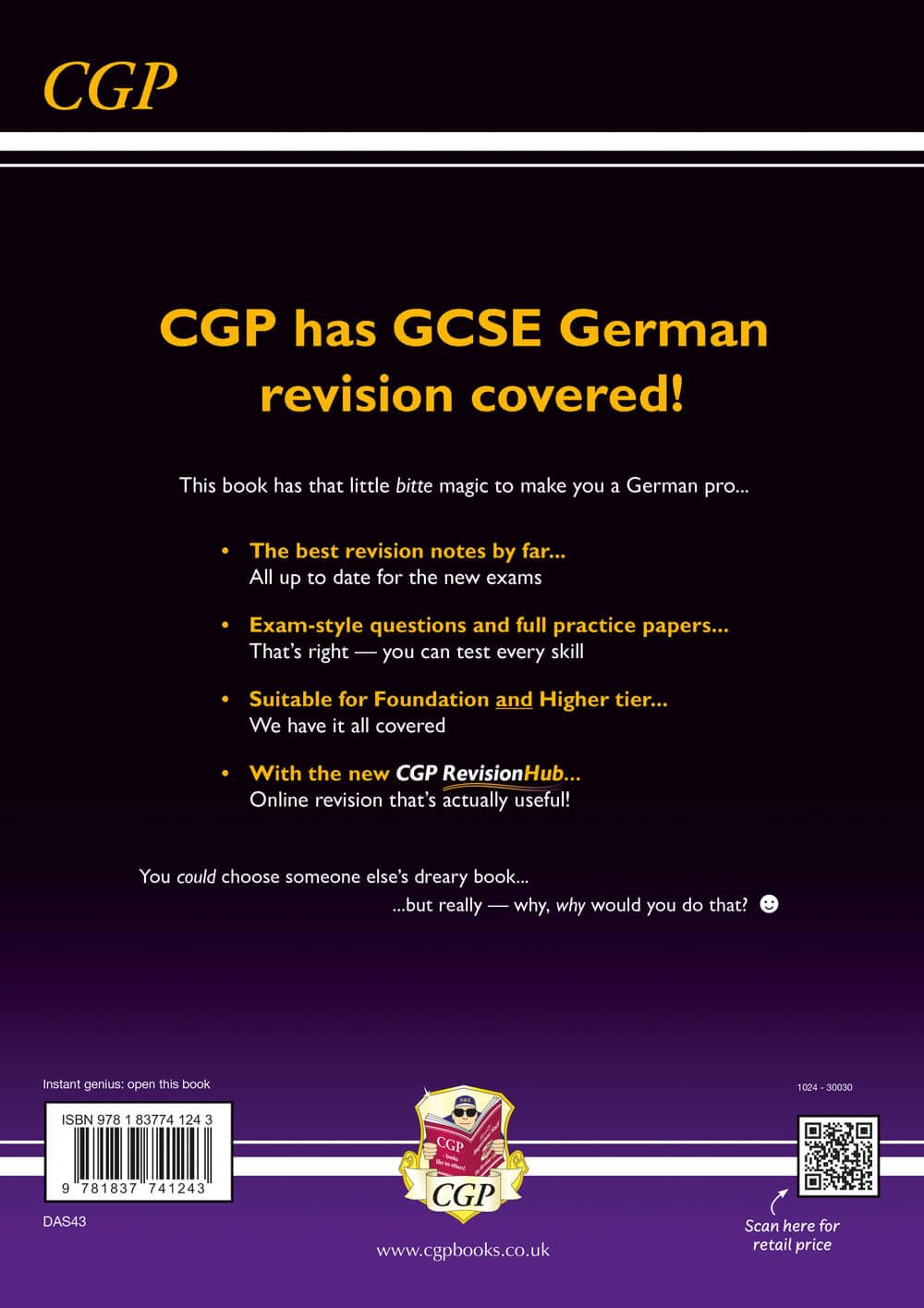 New GCSE German AQA Complete Revision & Practice with CGP RevisionHub (for exams from 2026) (CGP AQA GCSE German)