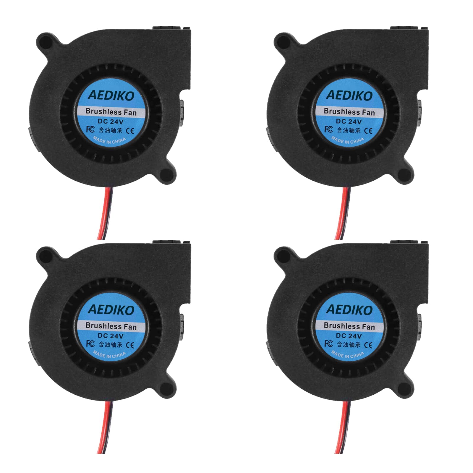 4-Pack 3D Printer Blower Fans