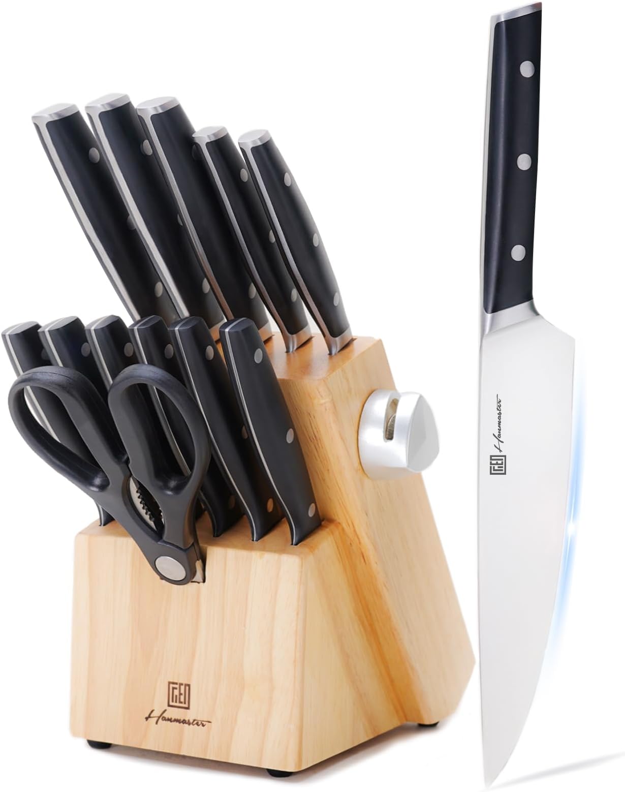 Joseph Joseph Elevate Steel Knives Bamboo Store 5piece