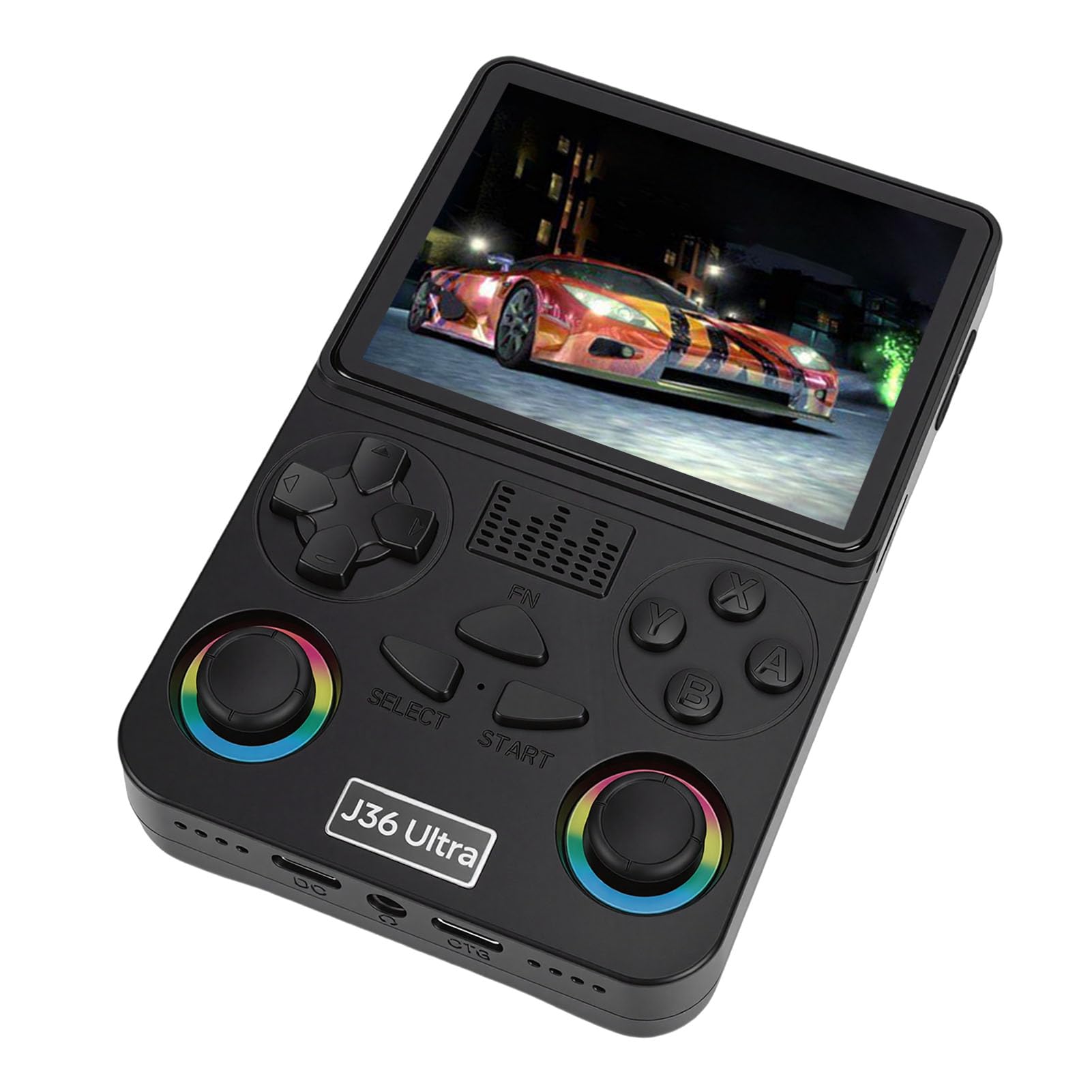 Sxhlseller Console per Videogiochi retrò WiFi con Schermo da 4 Pollici e Batteria a Lunga Durata per Giochi in Rete, Adatta a Tutte le età (BLACK)