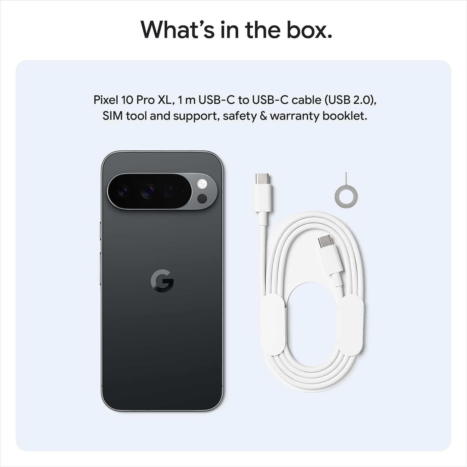Google Pixel 10 Pro XL – odblokowany smartfon z systemem Android z Gemini, potrójna kamera tylna, bateria 24+ godzin i wyświetlacz Super Actua o przekątnej 6,8 cala, obsydian, 256 GB