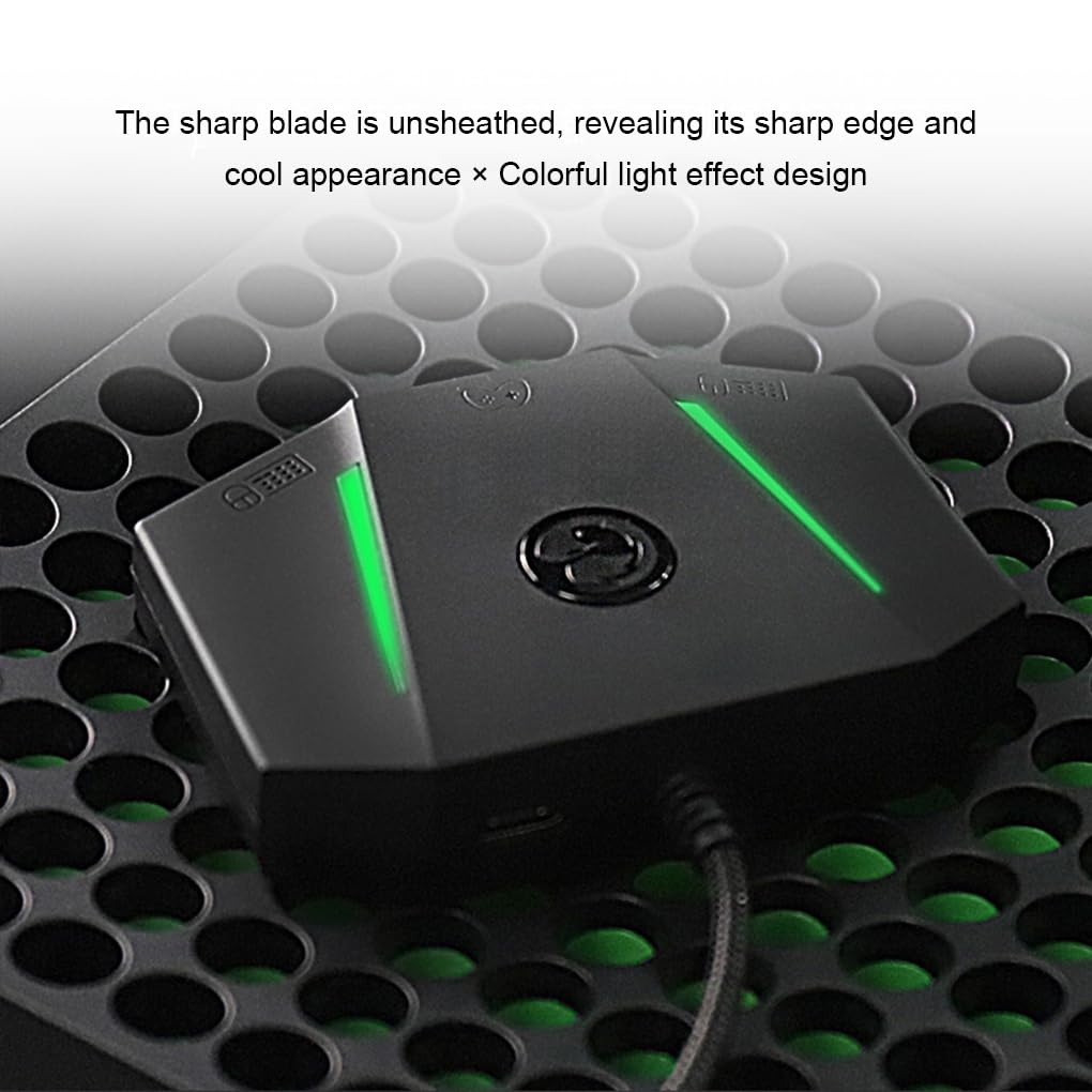 Convertidor de Adaptador de Teclado Compatible para Controlador de Consola PS, convertidor de Adaptador, Interruptor ABS, práctico y Elegante