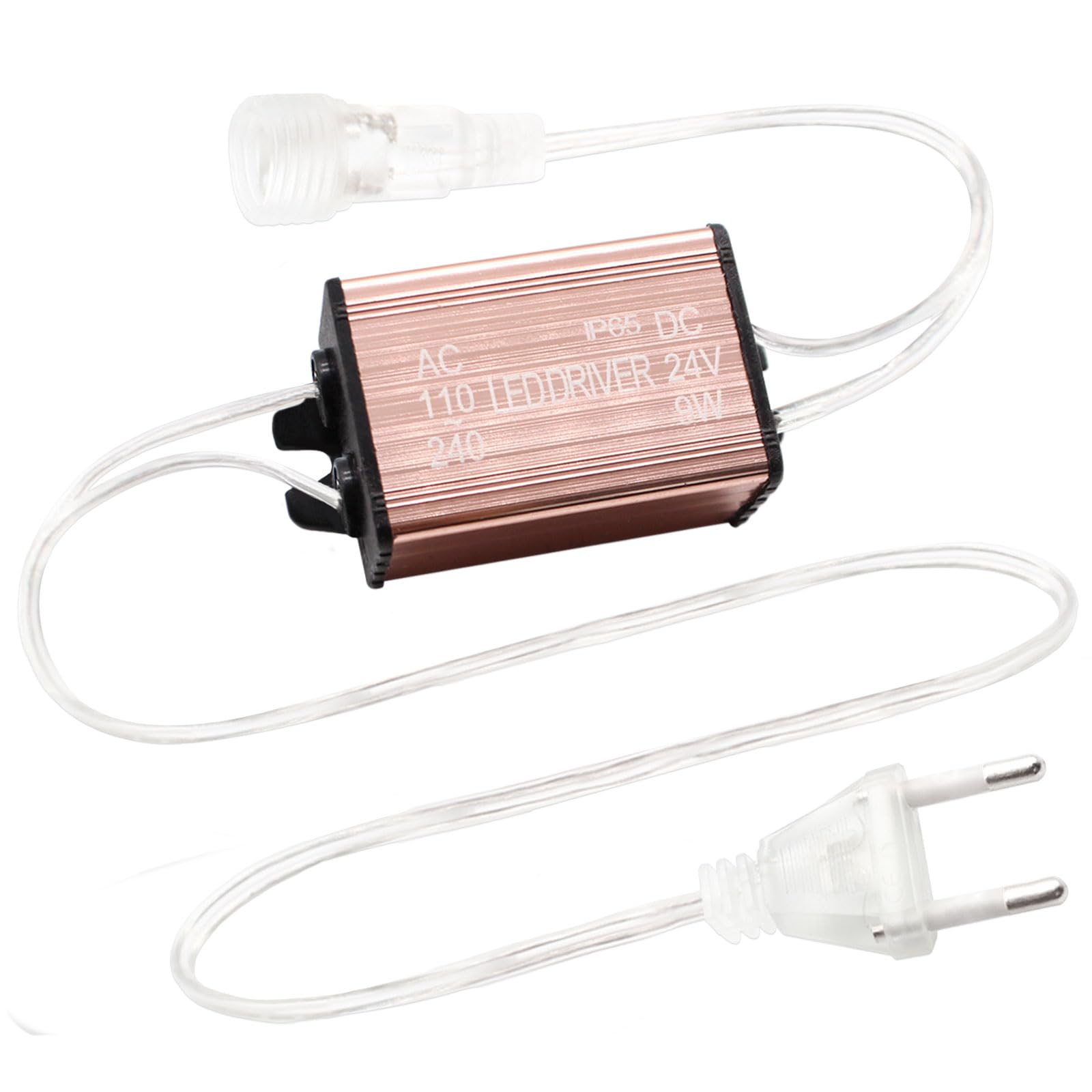 12V 2A 24W Class 2 Power Supply – IP44 Waterproof LED Transformer With US Plug, For Christmas Lights, String Lights, Outdoor Decor