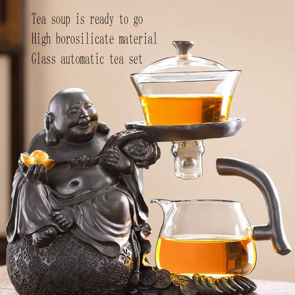 Amazon.co.jp: 磁気ティーセット、磁気ティーポット、半自動ティー