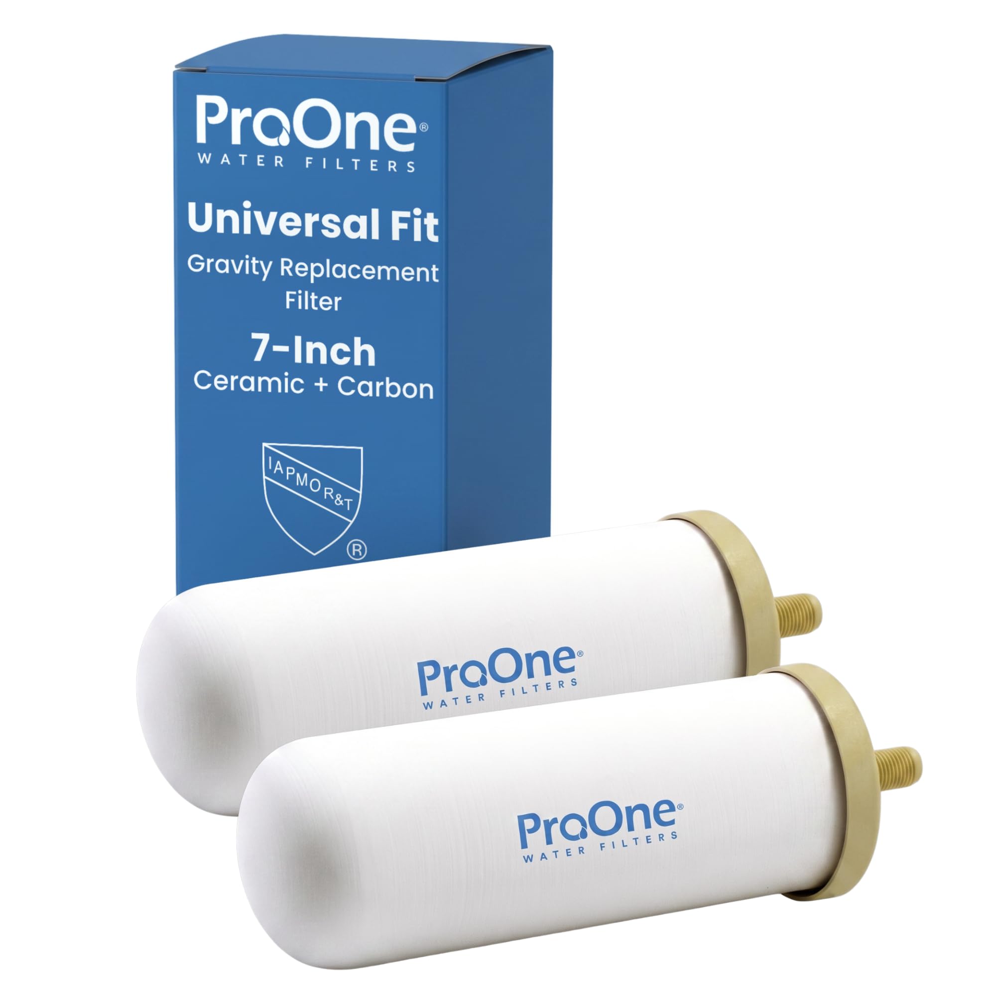 Photo 1 of ProOne G-Series 7-Inch Gravity Water Filter Replacement - 2-Pack
