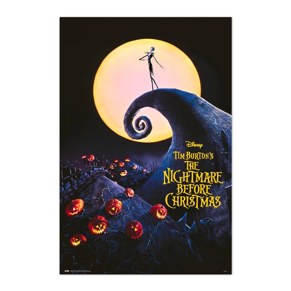 The Nightmare Before Christmas Movie Poster - Official 91.5 x 61cm Maxi Poster