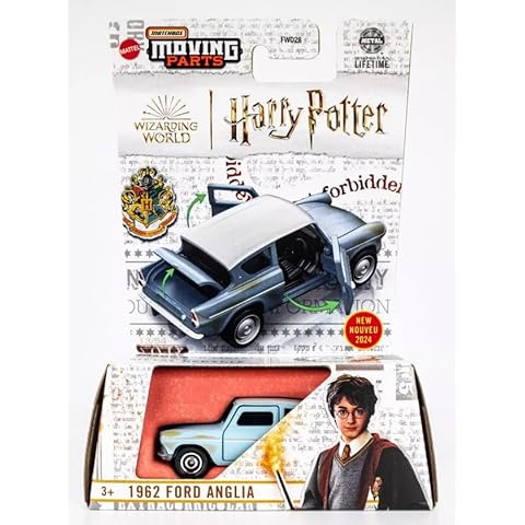 Matchbox Moving Parts 1962 Ford Anglia, Wizarding World of Harry Potter, 1:64 Die-Cast Vehicle Cover