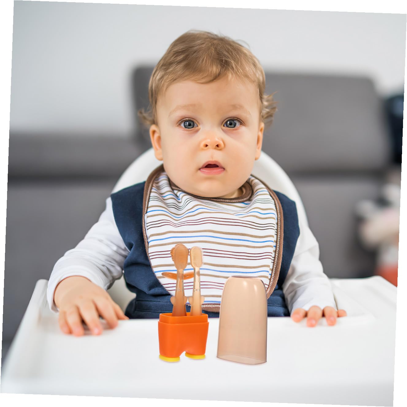 5 Set Spazzolino Da Denti Per Bambini Orale Dente Del Dito Del Orale Per i Neonati Per Il Neonato Gomma Da Spazzolino Da Denti Infantile Gel Di Silice Didiseaon