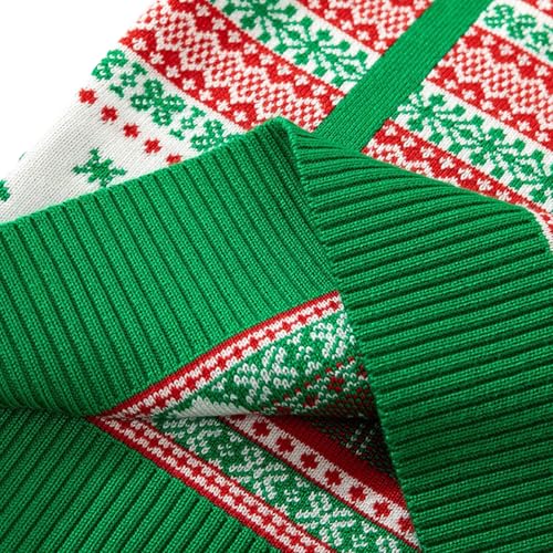 Image of Ugly Christmas Sweater for Girls Funny Xmas Knit Pullover Shirts Kids Child Holiday Jumper Tops Outfit 2-14 Years