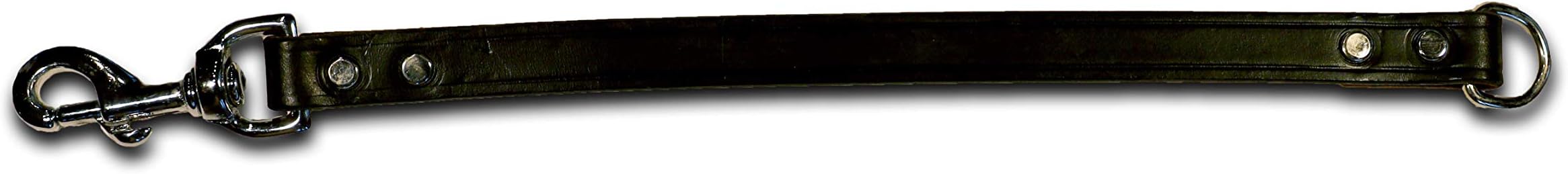 Black Nylon Teaching Lead Extension (Black Leather)