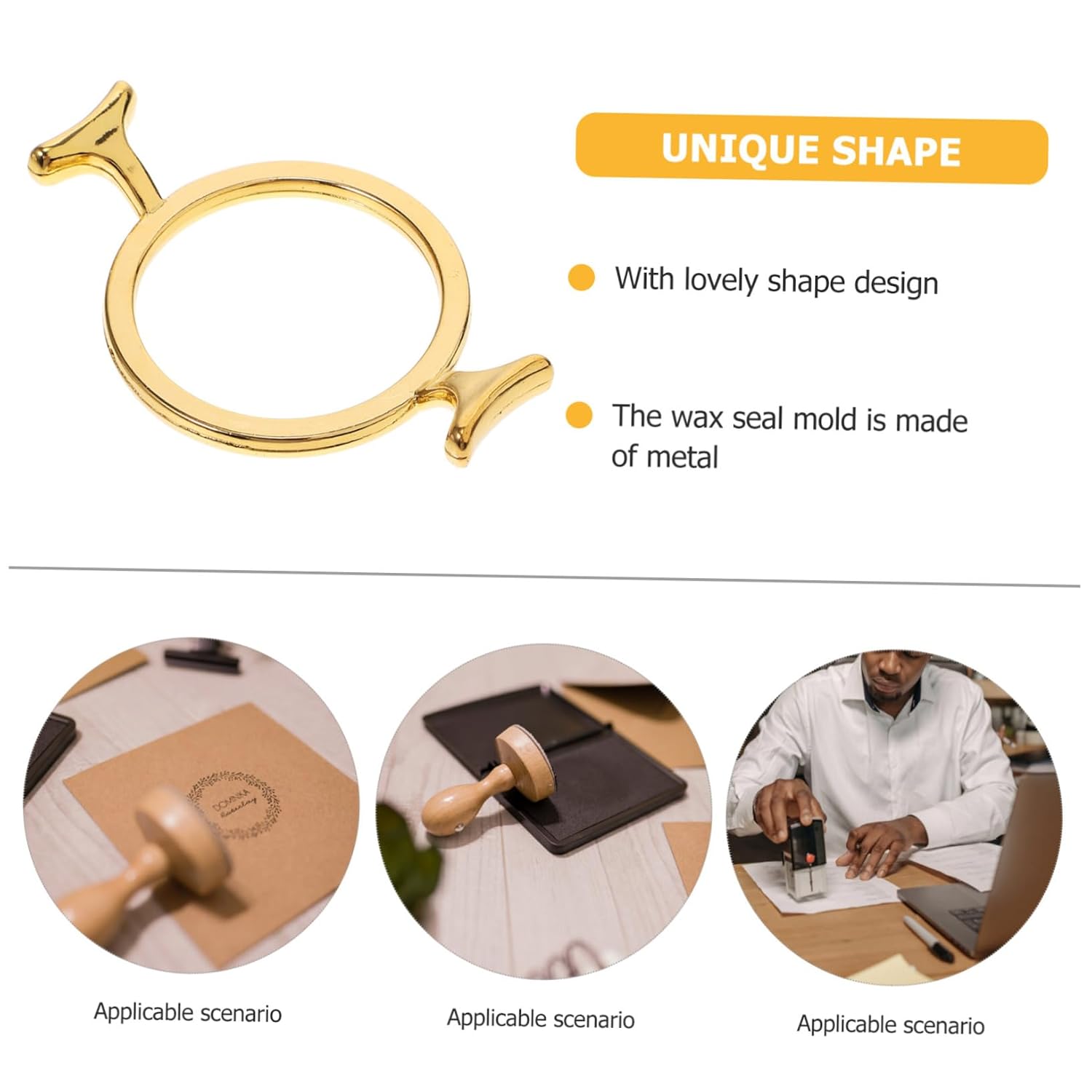 Delicate DIY Wax Seal Mold Durable Craft Mold for Accurate Stamping Sealing and Fixing Present for DIY Enthusiasts Easy to Use and Multi Functional