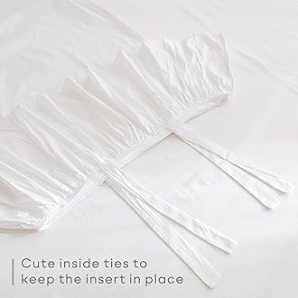 Queen's House White Pillowcases King Size Set of 2-Style G