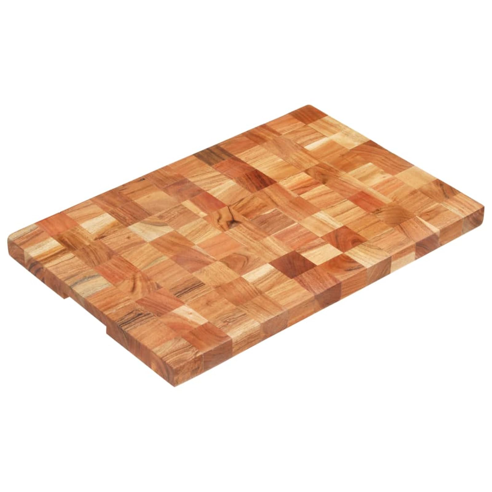 Gecheer Tagliere, Dimensioni 60x40x3.8 cm, Legno Massello di Acacia, per Cucina e Pranzo