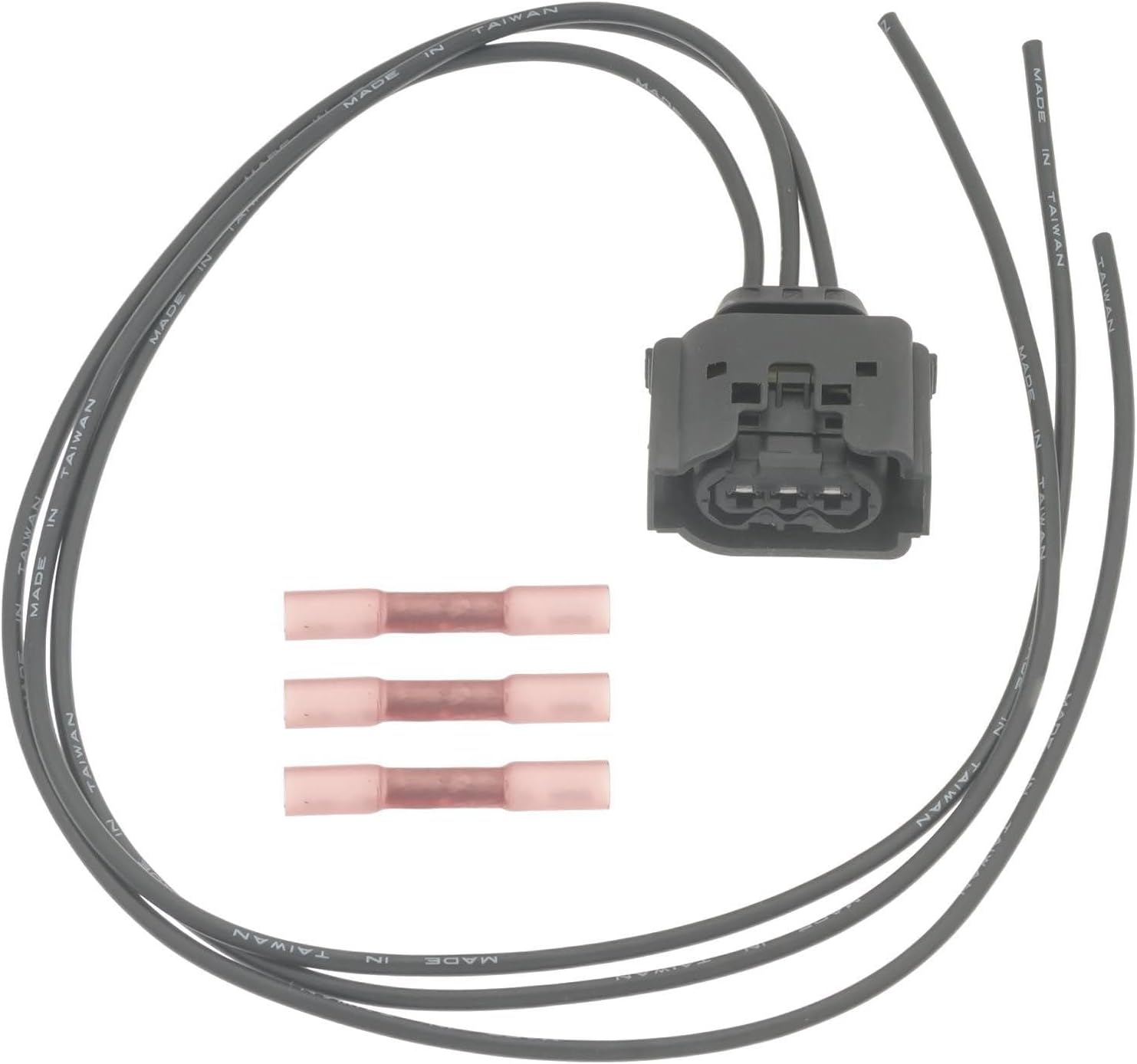 Replacement Engine Crankshaft Position Sensor Connector for 2002-2015 BMW, Mercedes-Benz 330Ci, 525i, 530i, 745Li, C230, C250, M5, M6, SLK250, X5 (L6 3.0L)