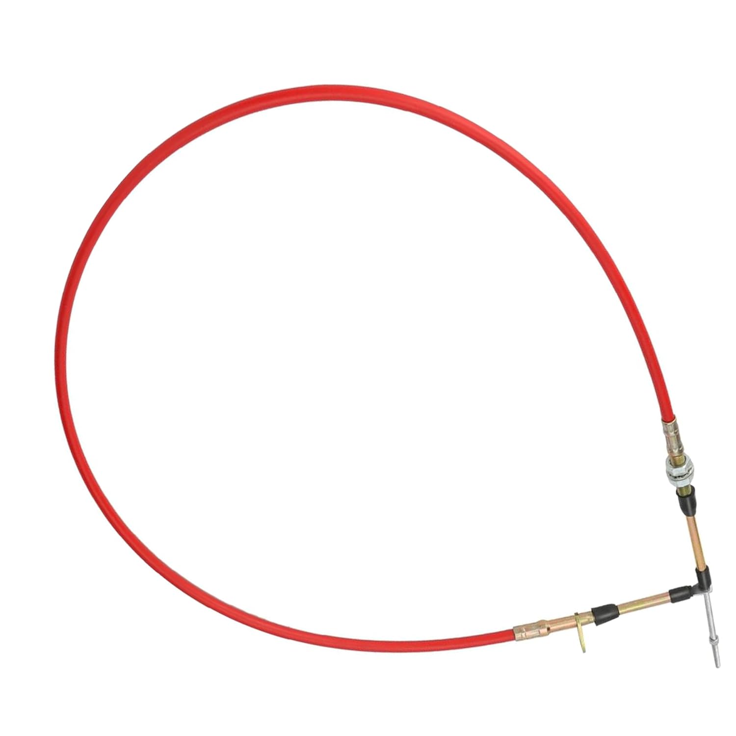 3 Ft. Shifter Cable Eyelet Threaded Morse Style – Fits B&M Transmission