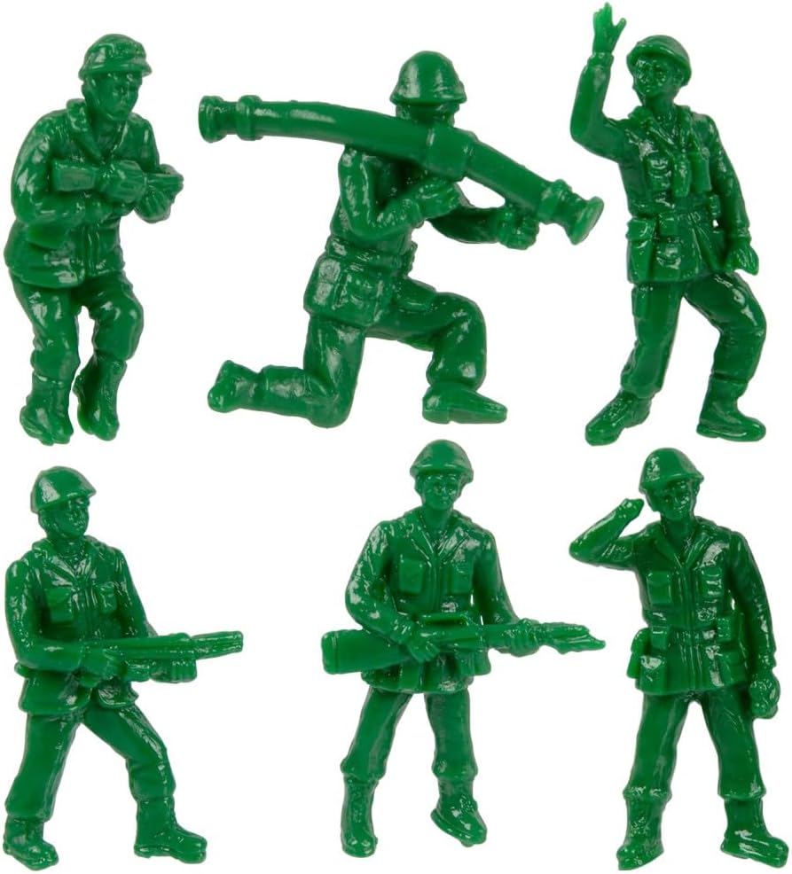 Rhode Island Novelty Micro Stretch-Icky Soldier (1 Per Order, Style May Vary)