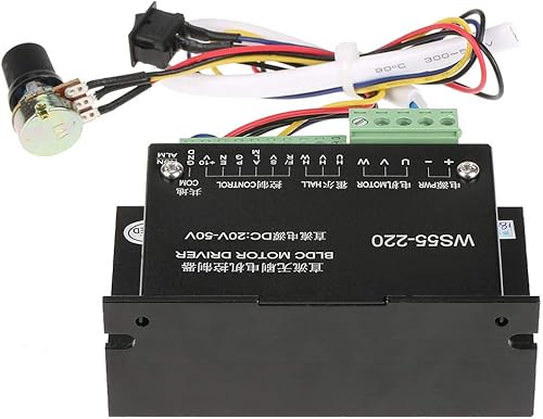 Miniatura 6 de Controlador del controlador del motor,DC 48V 500W CNC sin escobillas husillo BLDC controlador de motor controlador,Controlador de motor paso a paso