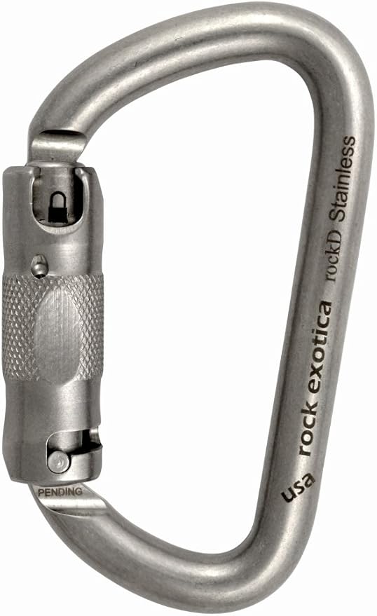 Rock Exotica RockD AutoLock Steel Carabineer C2S A
