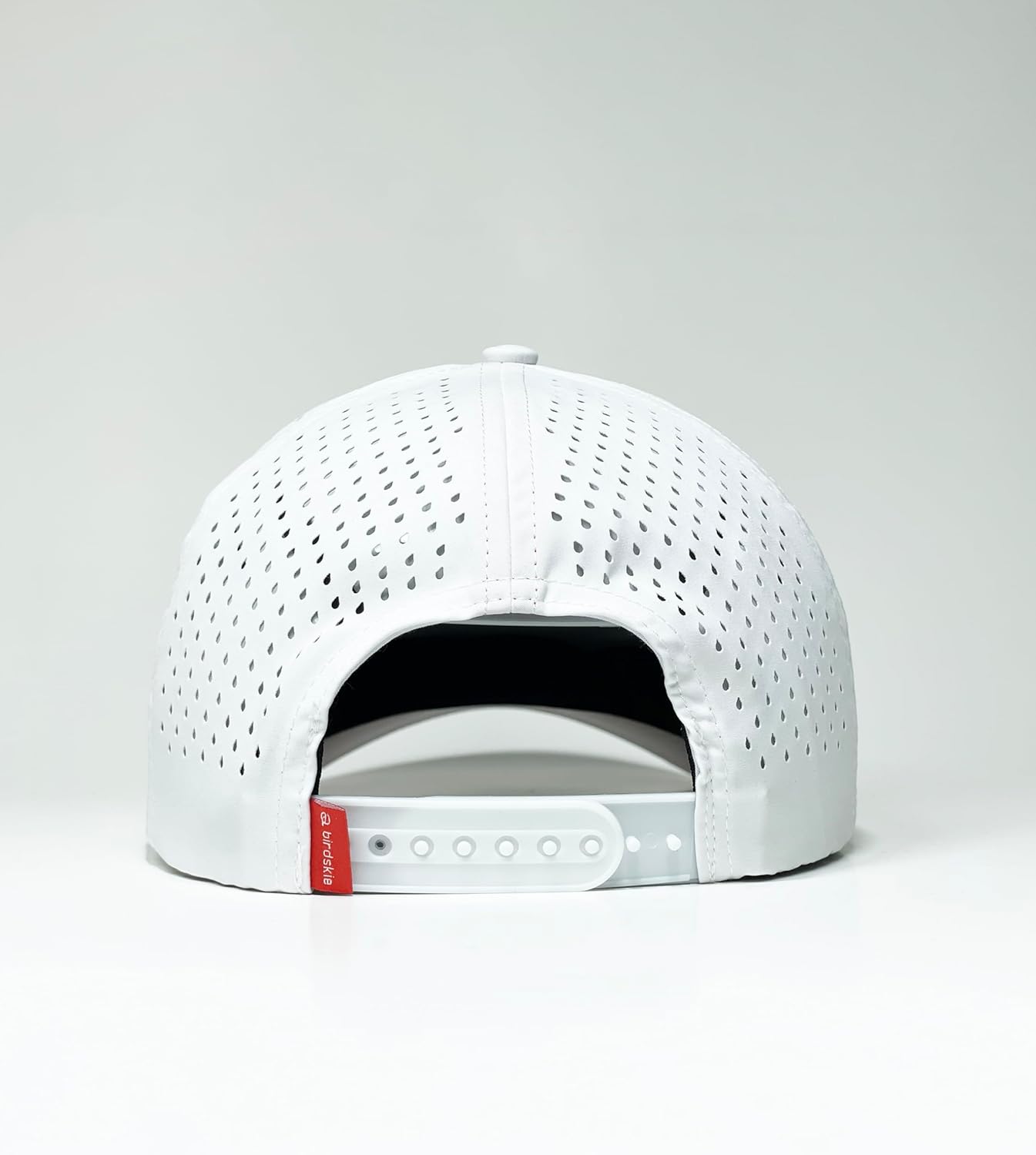 Golf Hat Snapback with Rope Design, Water Proof, Moisture Wicking, Breathable, Quick Drying, High Performance Golf Hat, The Captain 2 Golf Cap White Hat with Red Rope - Image 5