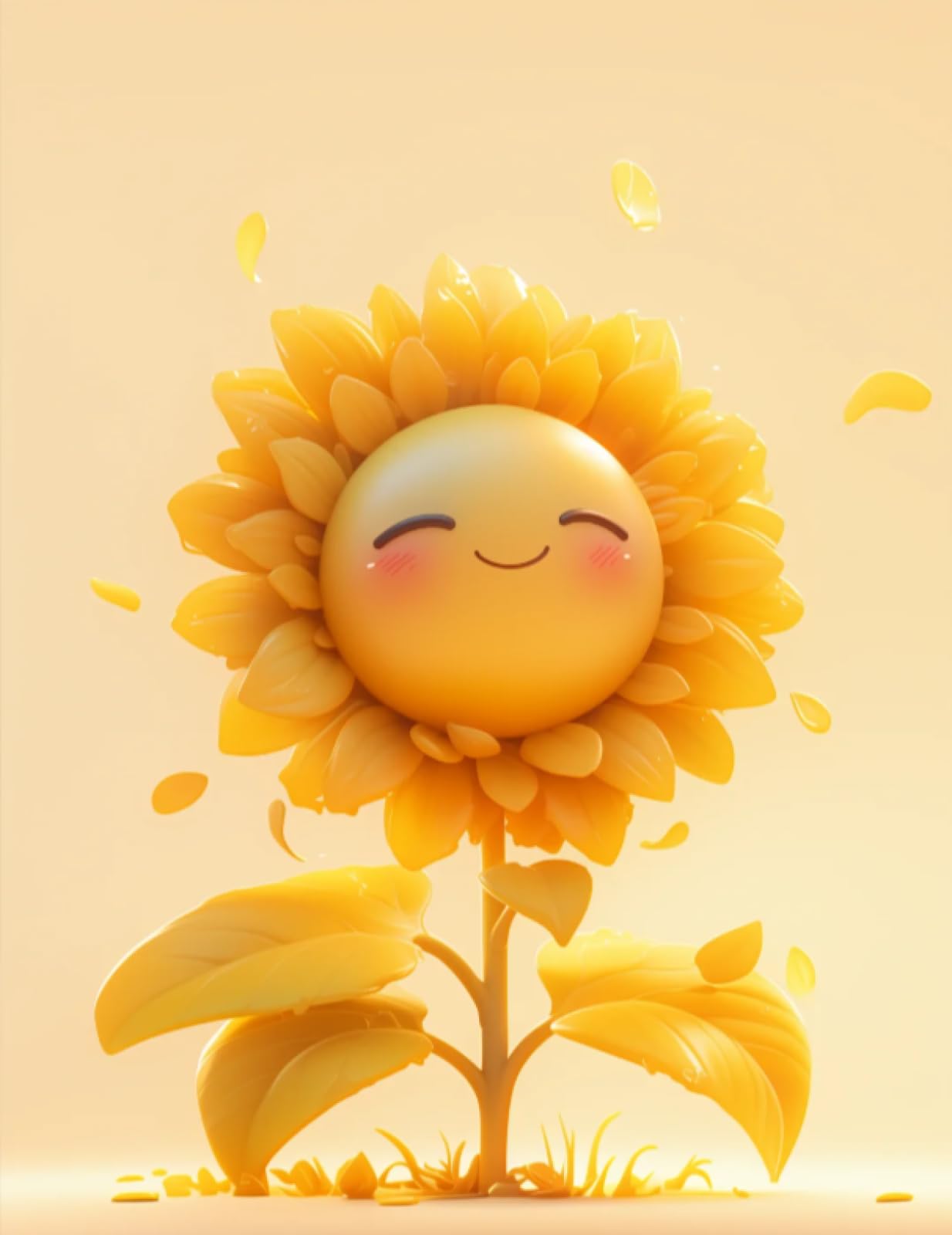 Stithej Pre-Printed Cross Stitch Kit Sunflower 11CT for Adult Beginners