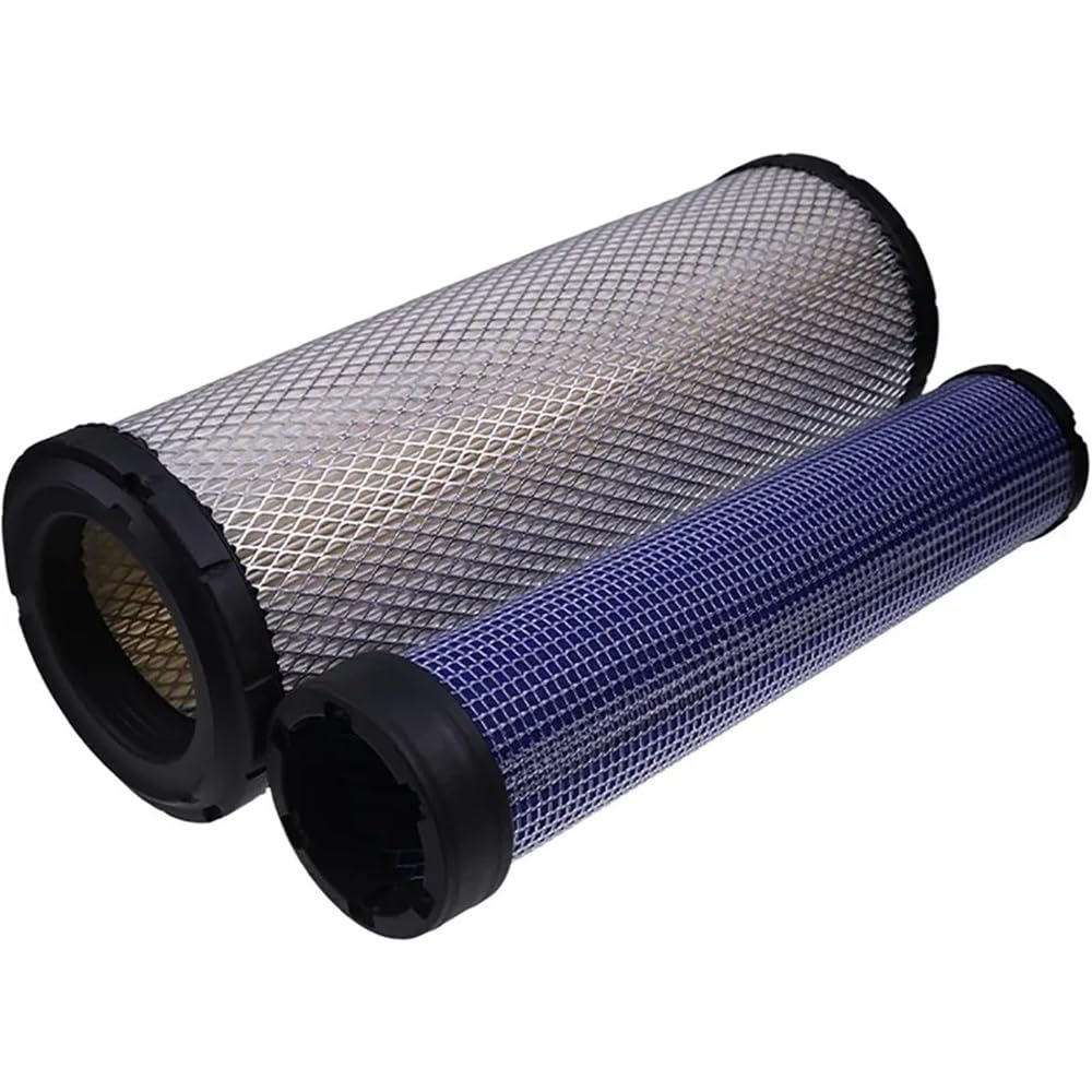 Air Filter Inner Outer Set 128781A1 128782A1 Compatble for CASE Loader 580L 580M Forklift 584E 585E Replacement