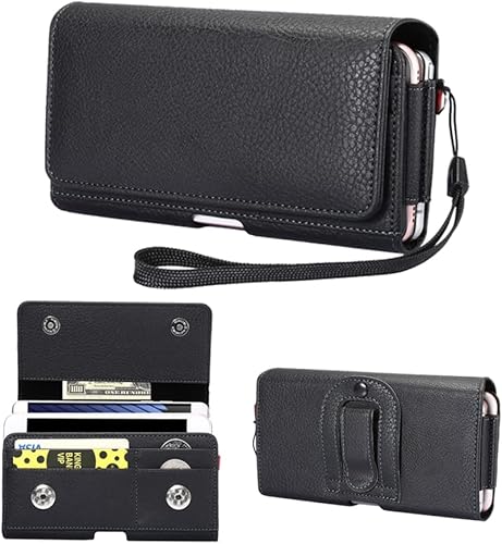 Funda horizontal doble para teléfono celular con clip de cinturón para iPhone 1112 Pro Max Samsung Galaxy S20 FE A52 A02 A71 A21s A21 LG Stylo 5x LG