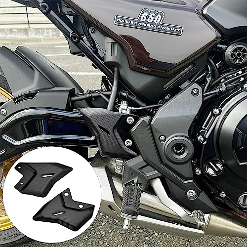 Motorradzubehör Fußrasten Fußstütze Heckset Fersenplatten Schutz Kompatibel mit Kawasaki NINJA650 Z650 NINJA 650 Z 650 Z650RS Z 650 RS 2018 19 20 21 22 2023 (B) Lack)